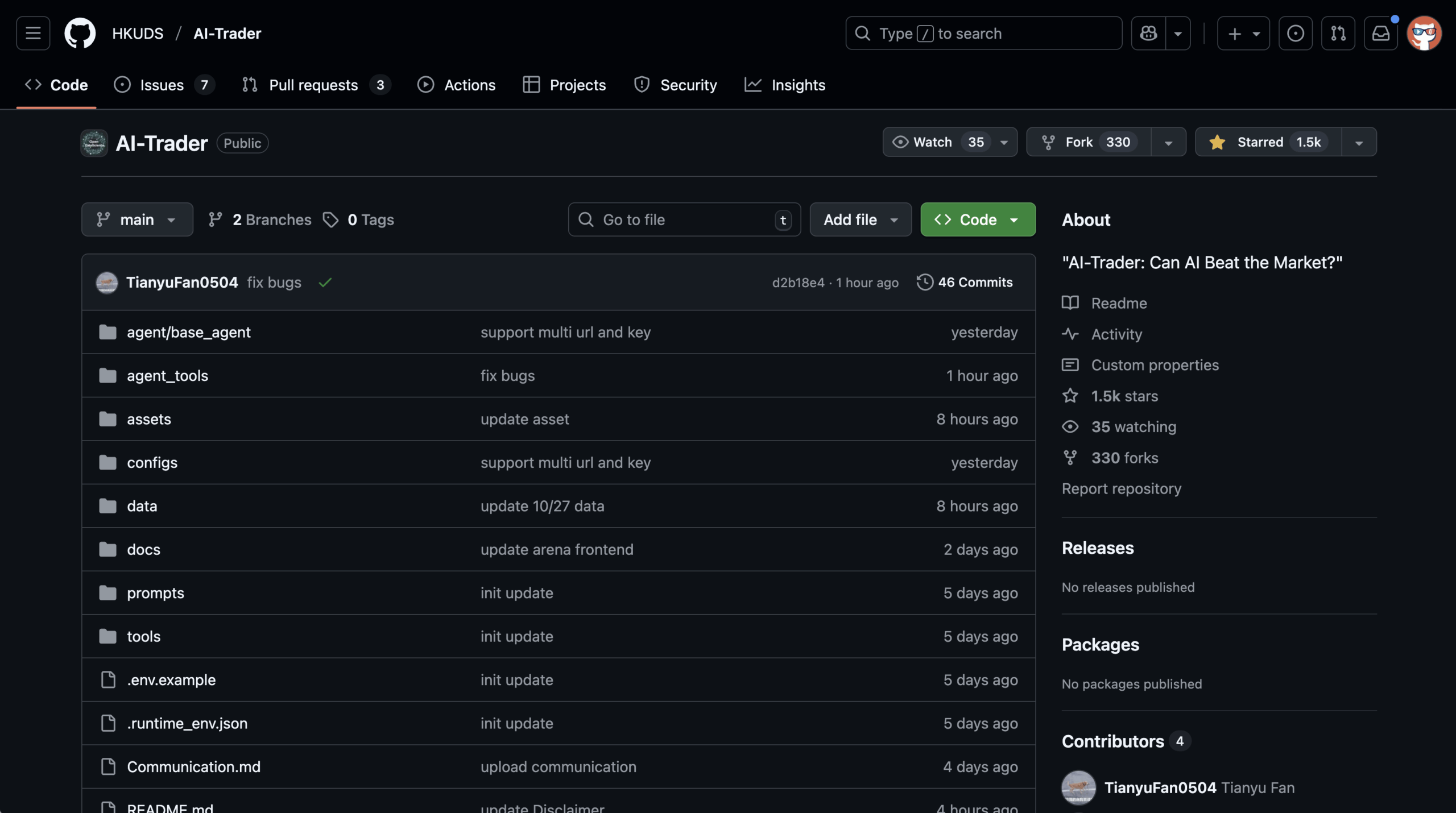 图片[6]-复刻爆火的 AI 交易大赛，刚刚开源的 GitHub 项目火了-AI Spot