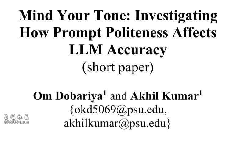 图片[2]-不用跟 AI 客气！新研究：语气越粗鲁回答正确率-AI Spot