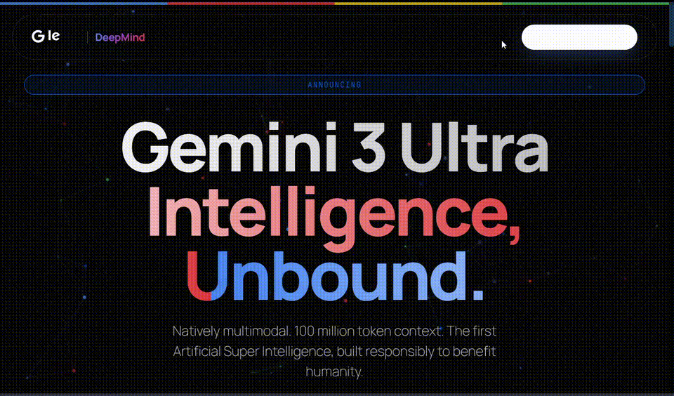 图片[3]-谷歌 Gemini 3.0 全家桶年度压轴，前端不再需要人类！下周王者降临-AI Spot